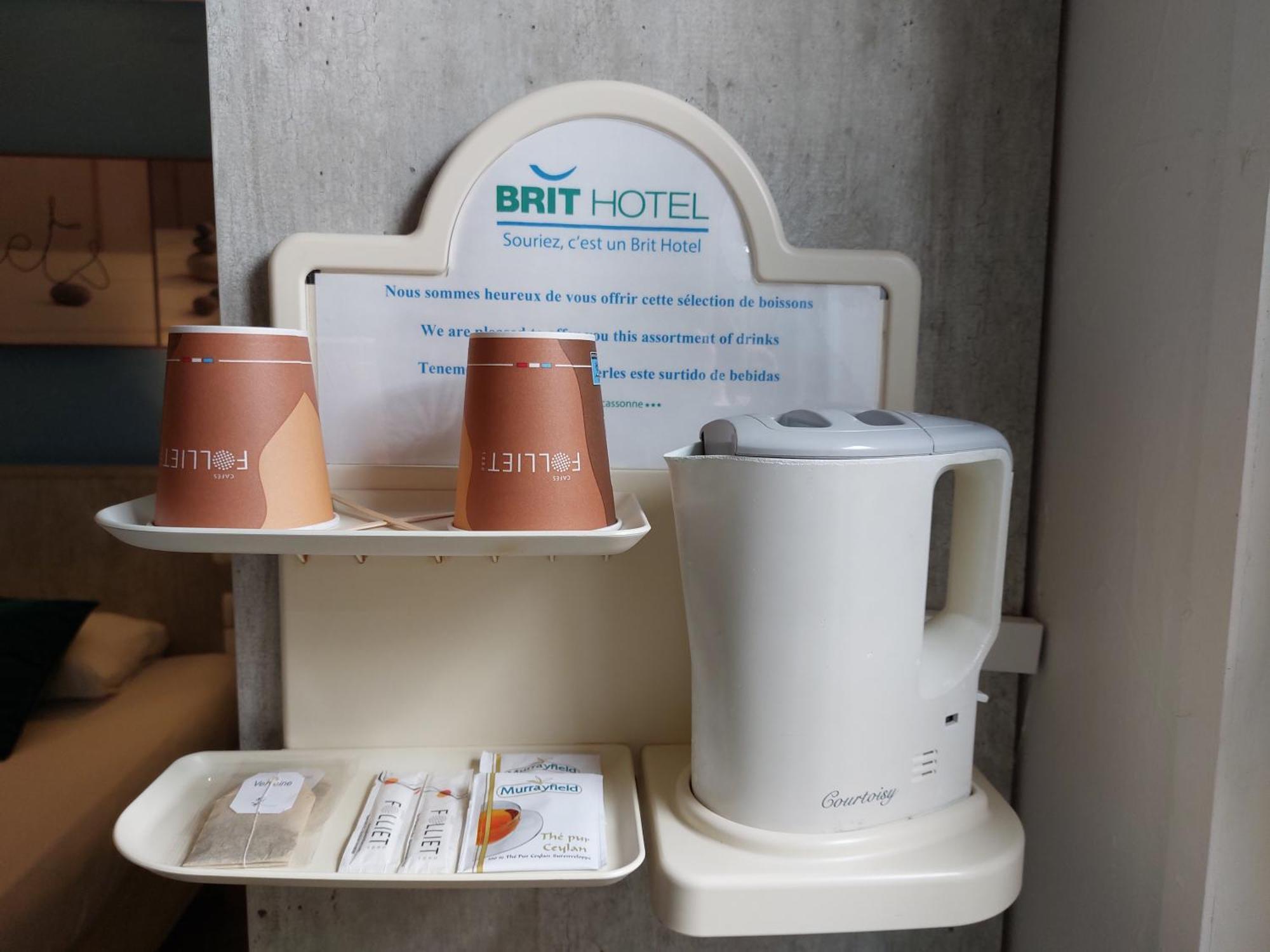 Brit Hotel Bosquet Carcassonne Cite Eksteriør bilde