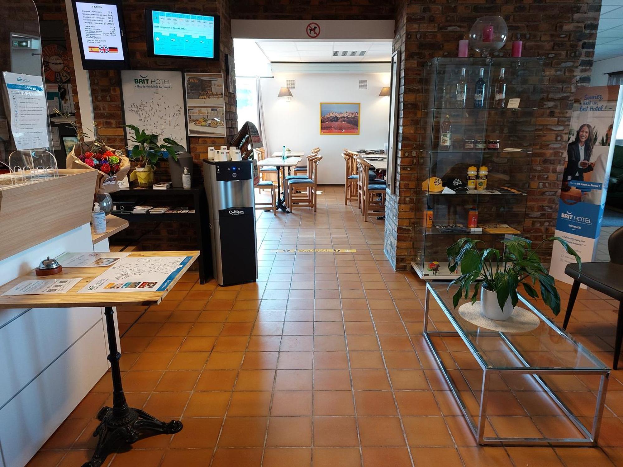 Brit Hotel Bosquet Carcassonne Cite Eksteriør bilde