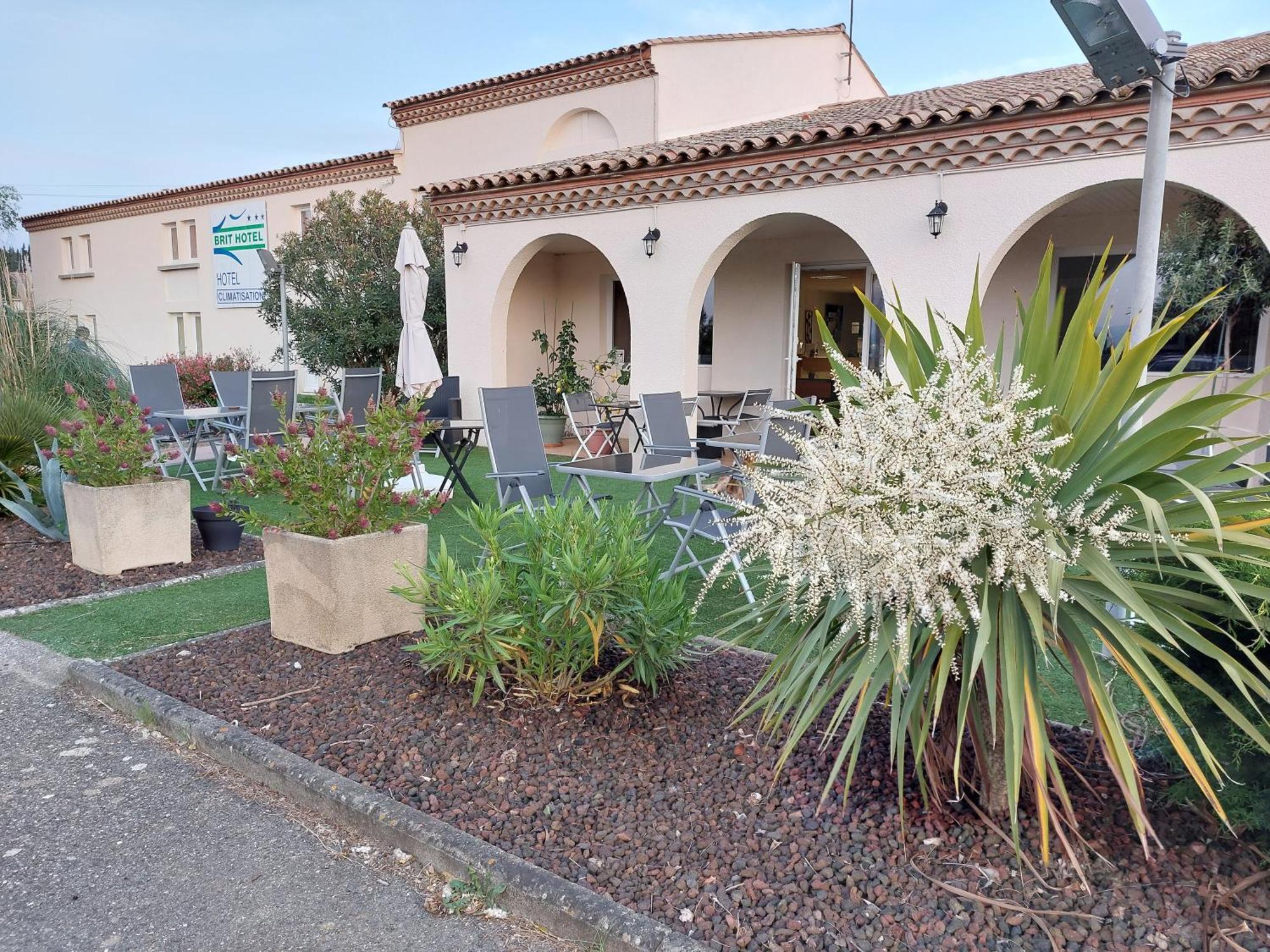 Brit Hotel Bosquet Carcassonne Cite Eksteriør bilde